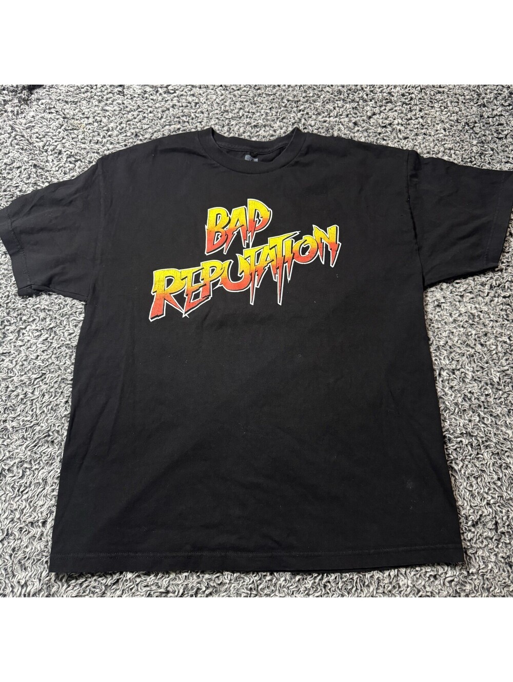 WWE  2018 Bad Reputation“Rowdy” Rhonda Rousey T-shirt XL Men’s Black Wrestling